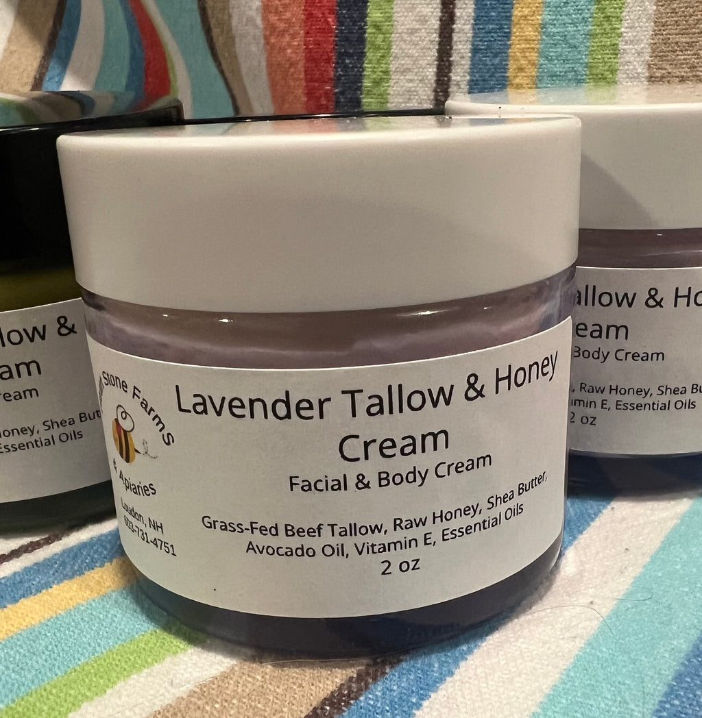 Lavender Tallow & Honey Cream