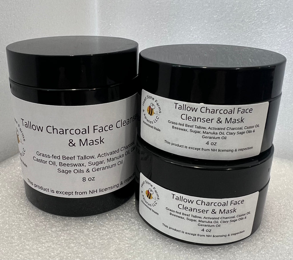Tallow Charcoal Cleanser & Mask